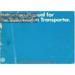 Volkswagen Transporteur Janvier 1979 Manual Uk