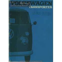 Volkswagen Transprteur Bus Aout 1965 12 Volt Bus Manual