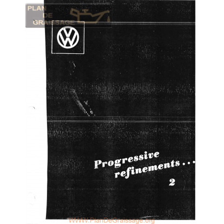 Volkswagen Type 1 2 3 1962 Progressive Refinements Part 2