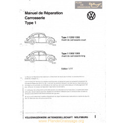 Volkswagen Type 1 Manuel Carrosserie