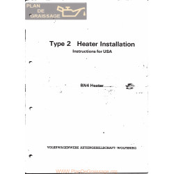 Volkswagen Type 2 1970 Bn4 Usa Heater Installation