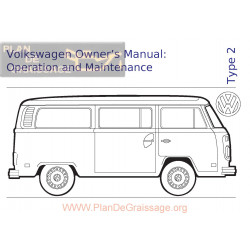 Volkswagen Type 2 Bus 1973 Manual