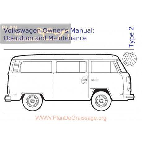 Volkswagen Type 2 Bus 1973 Manual