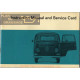 Volkswagen Type 2 Bus Aout 1967 Manuel User
