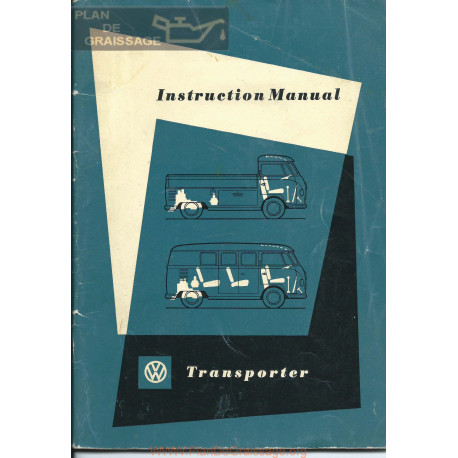 Volkswagen Type 2 Bus Mars 1956 Manual User