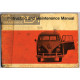 Volkswagen Type 2 Decembre 1966 Manual