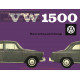 Volkswagen Type 3 1500 Octobre 1961 Manuel Utilisateur German