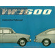 Volkswagen Type 3 1600 Aout 1965 Manuel Utilisateur