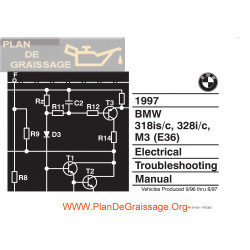 Bmw 318is C 328i C E36 1997 Electrical Troubleshooting Manual