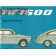 Volkswagen Type 3 1600 Mars 1966 Manuel Utilisateur Australia