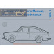Volkswagen Type 3 1972 Manuel Utilisateur