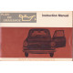 Volkswagen Type 3 Decembre 1969 Maunel Instruction