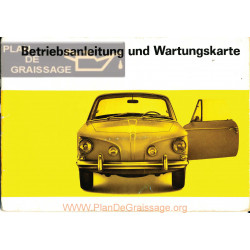 Volkswagen Type 34 Aout 1967 Manuel Utilisateur German