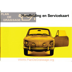 Volkswagen Type 34 Aout 1967 Owners Manual Dutch
