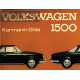 Volkswagen Type 34 Karmann Ghia Aout 1964 Owners Manual