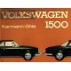Volkswagen Type 34 Karmann Ghia Aout 1964 Owners Manual
