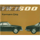 Volkswagen Type 34 Karmann Ghia Aout 1965 Owners Manual