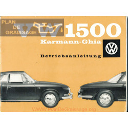 Volkswagen Type 34 Novembre 1961 Manuel Utilisateur German