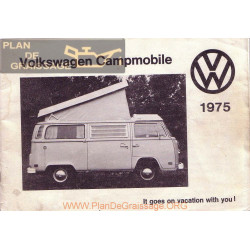 Volkswagen Vw 1975 Campmobile