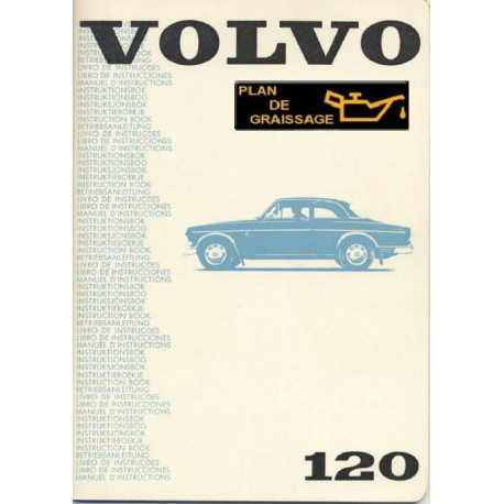 Volvo 120 Owners Handbook 1968