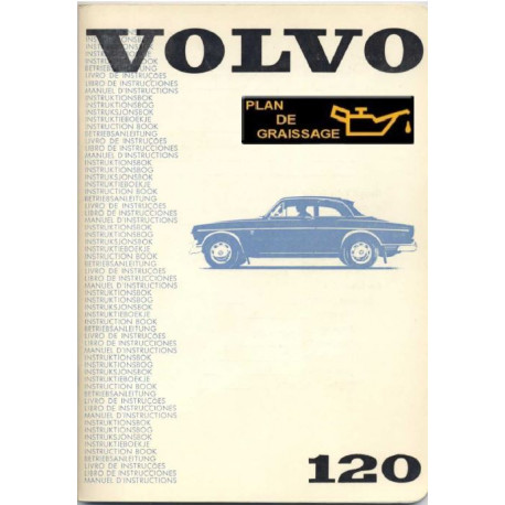 Volvo 120 Owners Handbook 1969