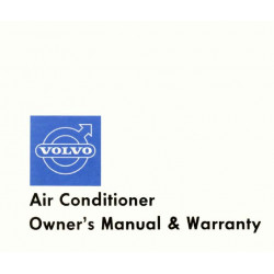 Volvo 140 160 122 180 Air Conditioner Manual