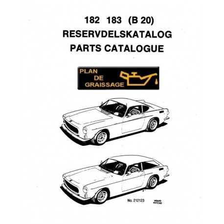 Volvo 182 183 Later B20 P1800 Exploded Views