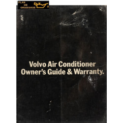 Volvo Air Conditioner Owner Guide Warranty
