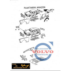 Volvo Amazon Plaatwerk