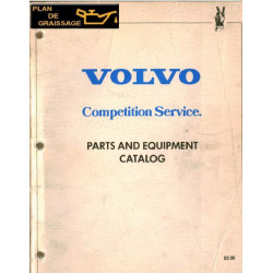 Volvo Competition Service Parts And Equipment Catalog No 7771017 6 Sm