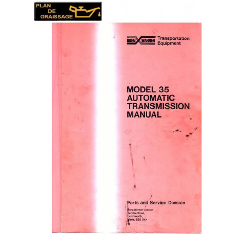 Volvo Model 35 Automatic Transmission Manual