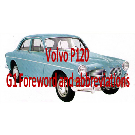 Volvo P120 G1 Foreword And Abbreviations