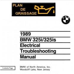 Bmw 325 I Is E30 Electrical Troubmeshooting 1989
