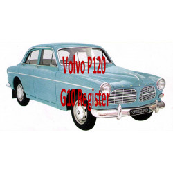 Volvo P120 G10 Register