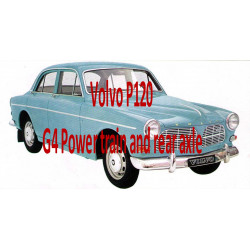 Volvo P120 G4 Power Train And Rear Axle