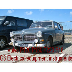 Volvo P120 P130 P220 B18 G3 Electrical Equipment Instruments