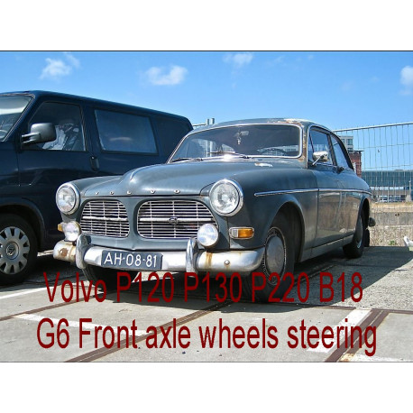 Volvo P120 P130 P220 B18 G6 Front Axle Wheels Steering