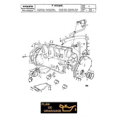 Volvo P1800 B18 Part Catalogue