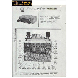 Volvo Photofact Model 7fbvox Am Fm Radio