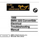 Bmw 325i Convertible E30 Electrical Troubmeshooting 1988