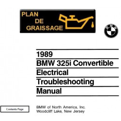 Bmw 325i Convertible E30 Electrical Troubmeshooting 1989