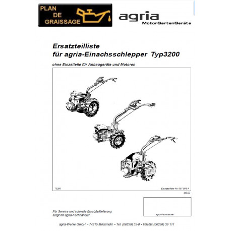 Agria 3200 Motoculteurs