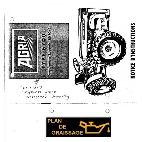 Agria 6700 Notice Utilisation