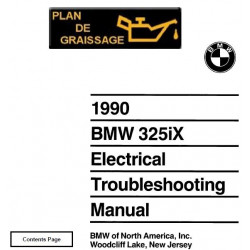Bmw 325ix E30 Electrical Troubmeshooting 1990