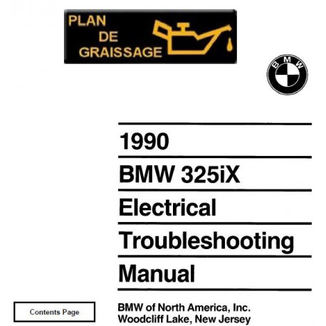 Bmw 325ix E30 Electrical Troubmeshooting 1990