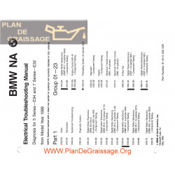 Bmw 5 7 Serie E32 E34 1988 Electrical Troubleshooting