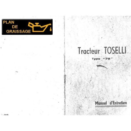 Agrifull Toselli 78 Manuel Entretien Chenillards