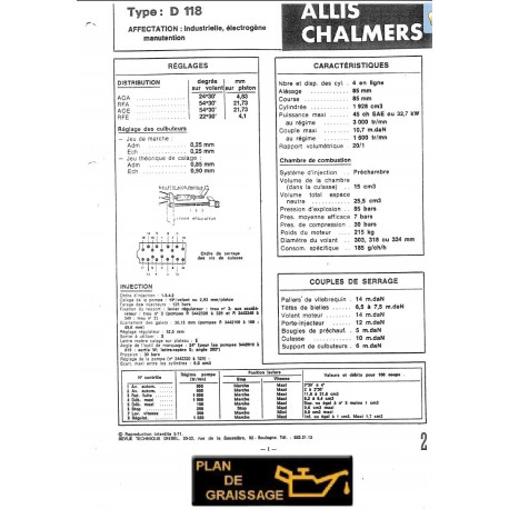 Allis Chalmers D 118