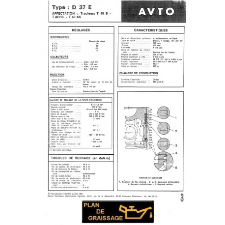 Avto D 37 E 40 Hs As Tracteur