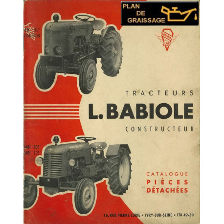 Babiole Super H Pieces Tractor